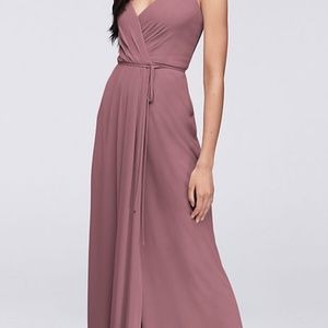 David's Bridal Goergette Dress- QUARTZ